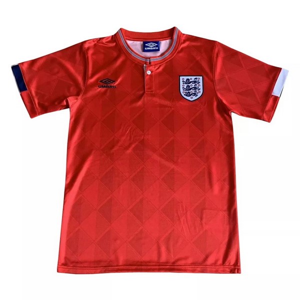 Tailandia Camiseta Inglaterra Segunda equipo Retro 1989 Rojo